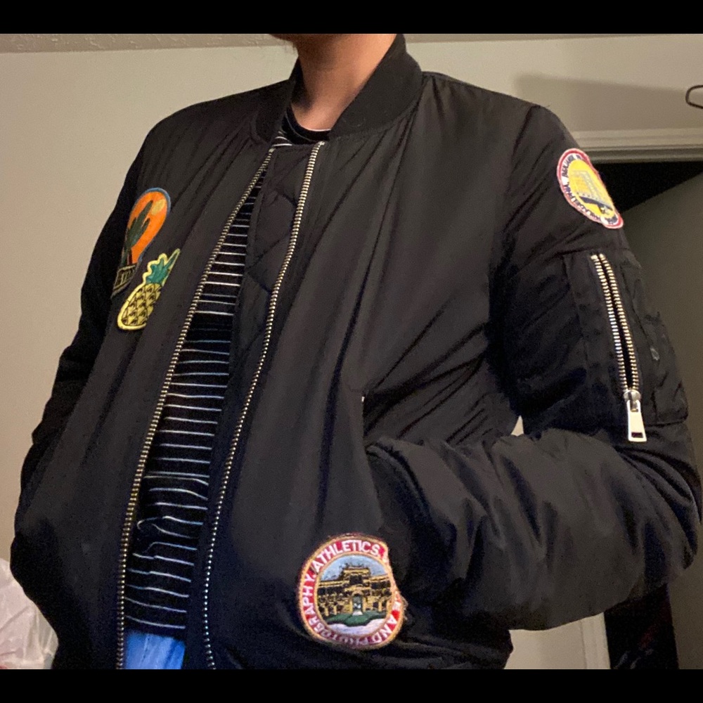 Top shop bomber jacket